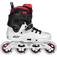 POWERSLIDE NEXT BLACK WHITE 90 FREESKATE SKATES