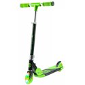 CORE Foldy Junior Foldable Scooter with LED Wheels - Black / Green