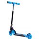 CORE Foldy Junior Foldable Scooter with LED Wheels - Black / Blue