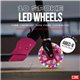 CORE Foldy Junior Foldable Scooter with LED Wheels - Black / Pink