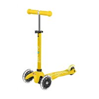 MINI MICRO DELUXE LED YELLOW SCOOTER