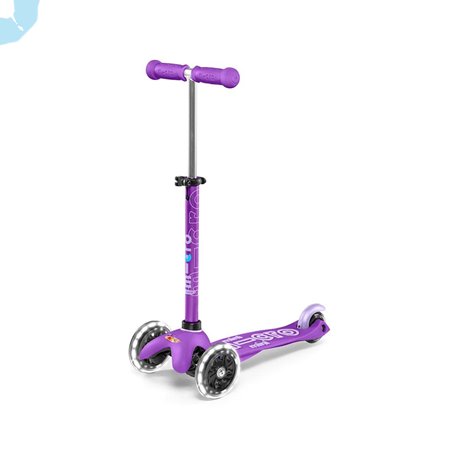 MINI MICRO DELUXE LED VIOLET SCOOTER