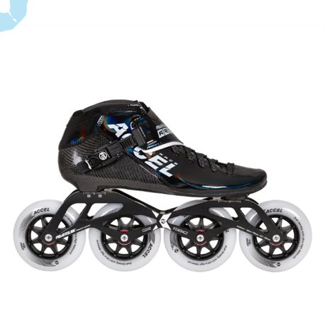 PATINES POWERSLIDE ACCEL RACE BLACK 110