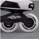 FR Spin 2025 - White inline skates for freestyle slalom